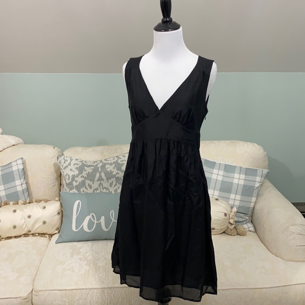 GAP Sleeveless Cotton/Silk Blend LBD